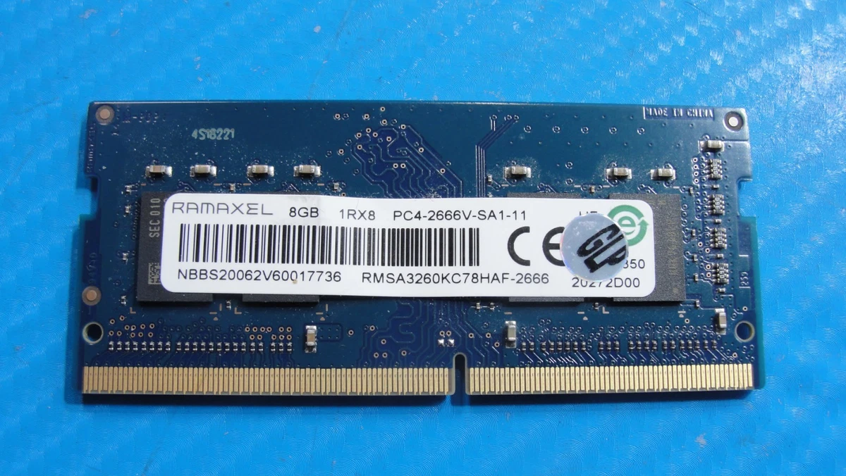 Ramaxel Computer RAM 8 GB Total Capacity 1 Modules for sale | eBay