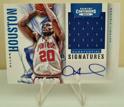2012-13 Panini Contenders Substantial Signatures Materials #97 Allan Houston /49