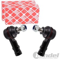 2X febi bilstein SpurstangenkÖPfe Passend FüR Chevrolet Spark Links+Rechts