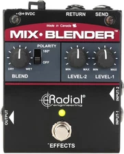 Radial Mix-Blender Dual Instrument Buffer, Mixer, and FX Loop Interface