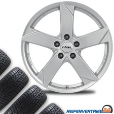 4x Alu Ganzjahresreifen Kompletträder für VW Jetta Reifen 205/55R16 Falken
