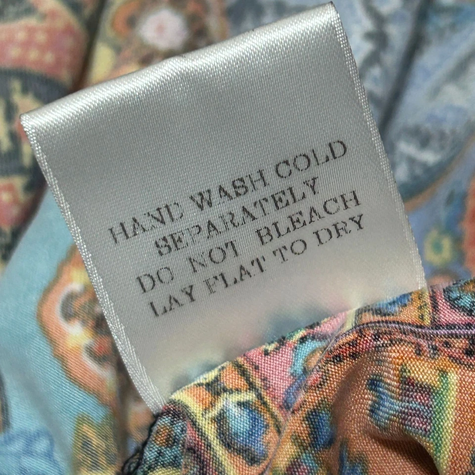 Cárdigan marca Slinky para mujer XL cachemir plumero frente abierto ligero manga 3/4 Foto 4 de 4