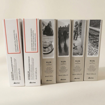 DAVINES Mask Hair Color Lot 6 x 100 mL (3.4 fl oz) CHOOSE YOUR SHADE