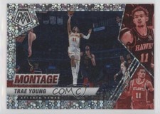 2020-21 Panini Mosaic Montage Fast Break Prizm Trae Young #29 uk2
