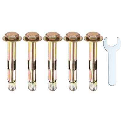 5er-Pack M8x60mm Hex-Schrauben für Expansion