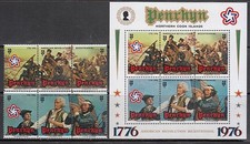 Penrhyn - Courrier Yvert 71/3+H.2 ** MNH