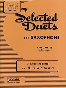 Selected Duets for Saxophone: Advanced | Buch | Zustand gut