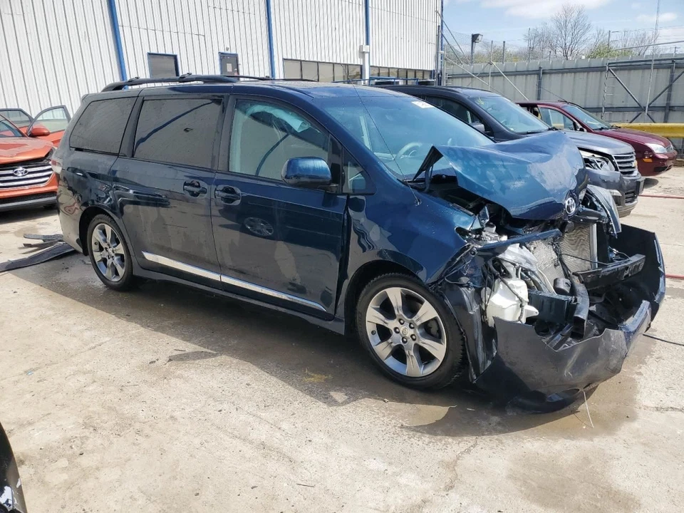Toyota Sienna 2012 soplador motor tracción delantera 3,50 L fabricante original 142 k millas - pieza usada Foto 4 de 4