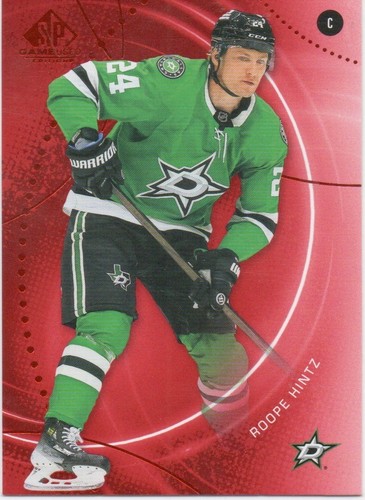 25-26 2025-26 SP Game Used Roope Hintz RED SPGU #141-Stars