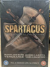 Spartacus The Complete Collection DVD  - New Sealed - Ships From U.S. Region 2