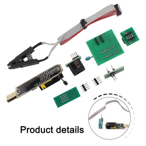 For CH341A For USB For EEPROM Programmer with Multi Function Expansion Pins - Afbeelding 2 van 12