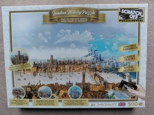 CITYSCAPE 'SCRATCH OFF' LONDON  500 piece JIGSAW