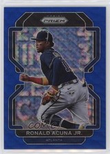 2022 Panini Prizm Tier III Blue Wave Prizm 16/60 Ronald Acuna Jr #245 13hc