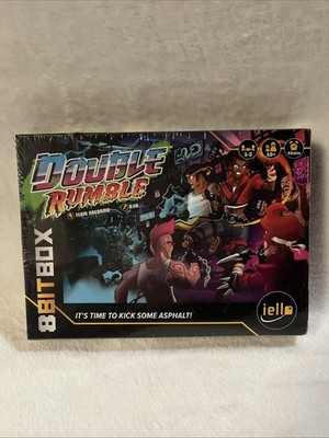 8 Bit Box: Double Rumble   Iello   Brand New & Sealed   Retro Party Game READ