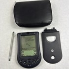 Palm M105 Pda W/Stylus Palm Pilot Digital Organizer Leather Case Clean Battery