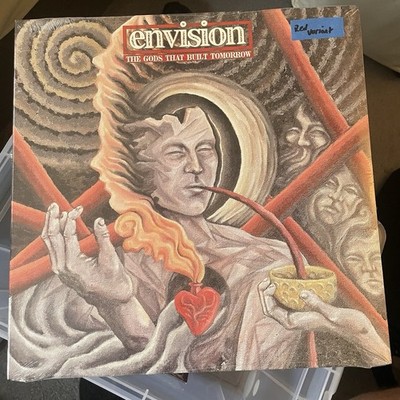 Envision The Gods That Built Tomorrow (Red Cloudy Variant Vinyl) 200 OOP SEALED