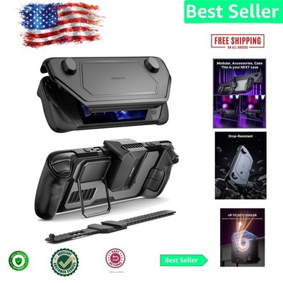 Customizable Steam Deck Cooling Case with Protective Cover & Strap - Cooler Set