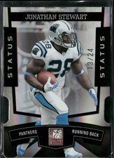2010 Donruss Elite Jonathan Stewart Status Black Die-Cut /24