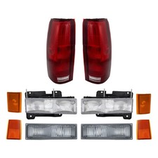 Headlight Driving Head light Headlamp  Driver & Passenger Side for Chevy Blazer
