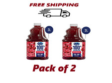 Ocean Spray 100 juice cranberry juice Blend, 101.4 fl oz Bottle 2 Pack FREE