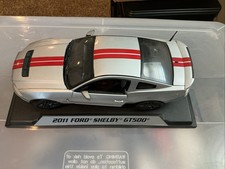Die Cast 2011 Ford Shelby Gt500 Silver 1/18