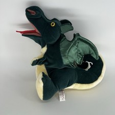 Folkmanis Green Dragon Hand Puppet Plush Fantasy Dinosaur Stuffed Animal Toy 10