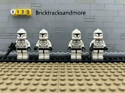 Lego® sw0201 Clone Trooper (Phase 1) Star Wars Minifigur 4 Stück - Bild 1 von 2