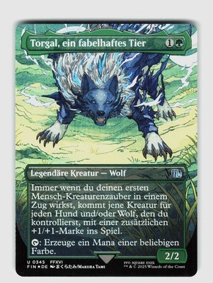 MTG - Torgal, A Fine Hound - *FOIL* - FIN - Deutsch - EX