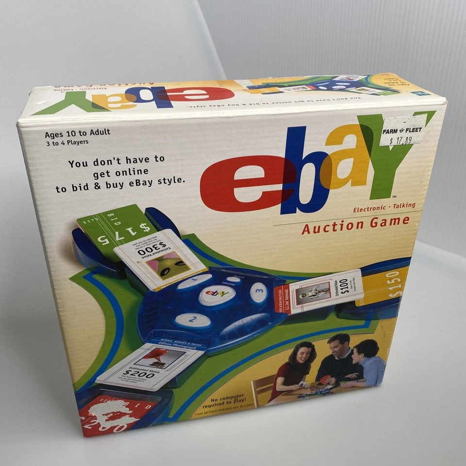 eBay Auction Game - VTG 2001 Hasbro - Electronic Talking, Excellent Condition- - Image 2 of 4
