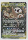 Rowlet & Alolan Exeggutor GX Japanese Pokémon Sun & Moon Sky Legend (SM10b) #001