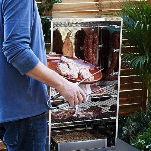 REBER 10030N AFFUMICATORE MEDIO cm. 46x29x86 KIT DI MONTAGGIO - Immagine 4 di 4