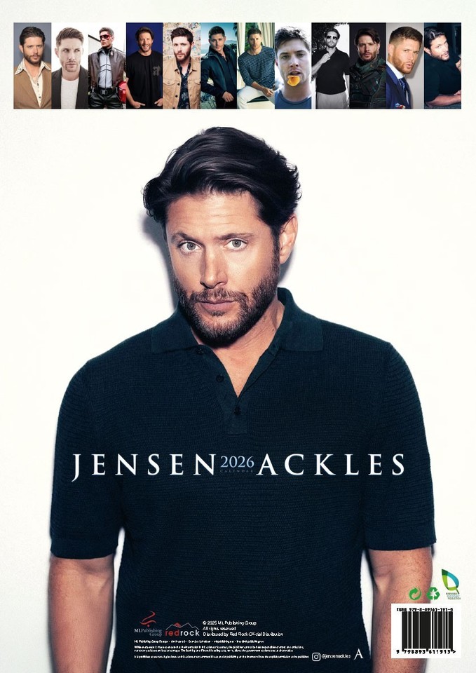 Jensen Ackles 2026 A3 Calendar Premium Quality RARE S L960 