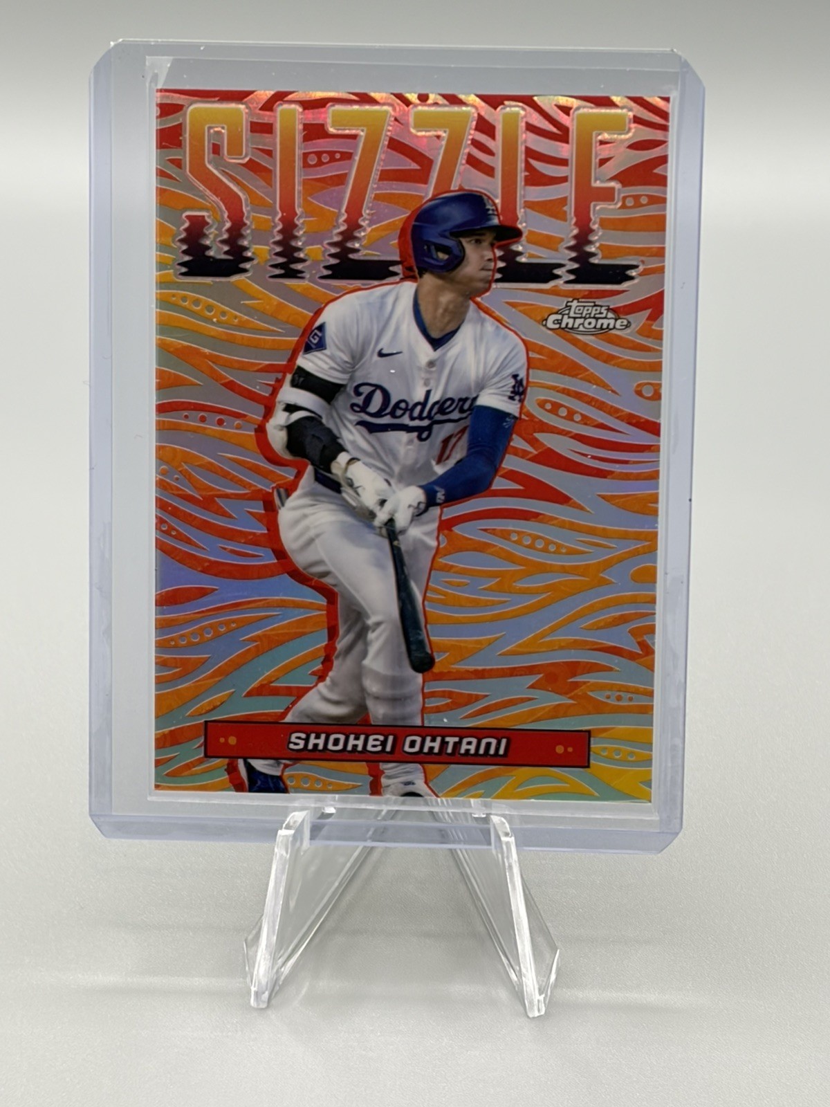 2024 Topps Chrome Update Series - Sizzle Shohei Ohtani #SIZ-8 LA Dodgers MVP