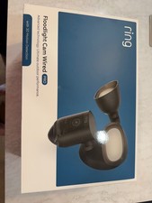 NEW Ring Floodlight Cam Wired Pro Bird Eye View 3D Detection LATEST MODEL CAMERA