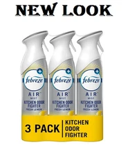 Febreze Room Air Fresheners, Home & Kitchen Fresh Lemon Scent, 8.8 oz-3pk