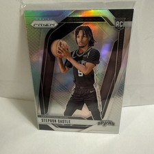 2024-25 Panini Prizm Stephon Castle RC Silver Rookie #234 San Antoni Spurs