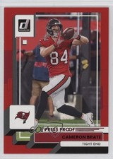 2022 Panini Donruss Press Proof Red Cameron Brate #254 0xa