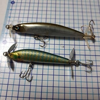 TIEMCO Stealth Pepper 70N + 55S Topwater 2er Set Japan