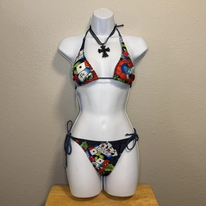 Ed Hardy Regular Size S Bikini Swimwear for Women for sale | eBay