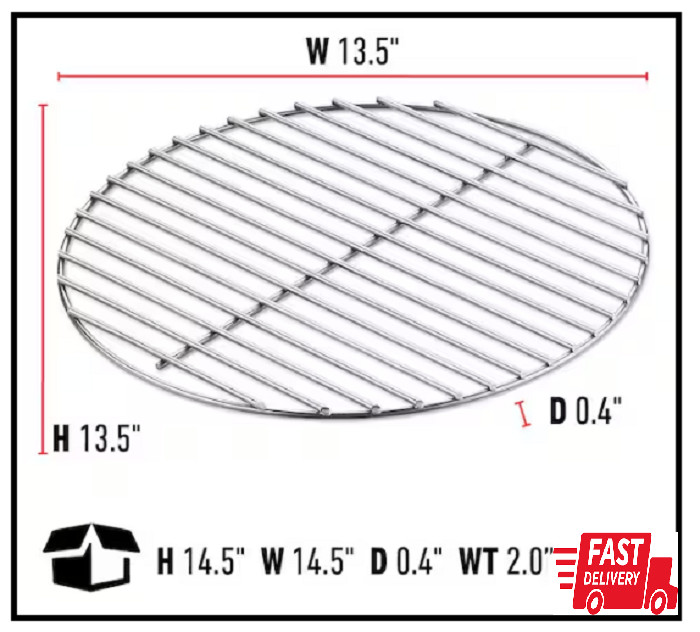 Weber Charcoal Grate Grill 18 1/2 Inch Bar-B-Kettle One Touch Kettle Replacement