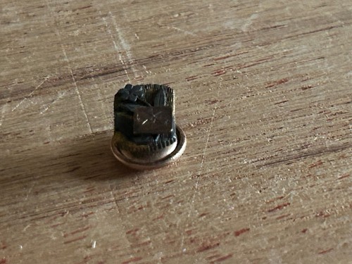 Flower Star Lapel Button Stud Buttonhole Pin Small Vintage Antique Old Unusual - Picture 12 of 14