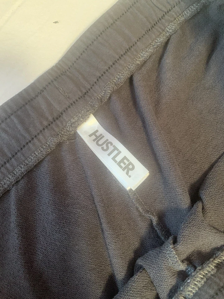 Hustler 侧条纹慢跑裤 40 码 灰色 — 第 3/4 张图片