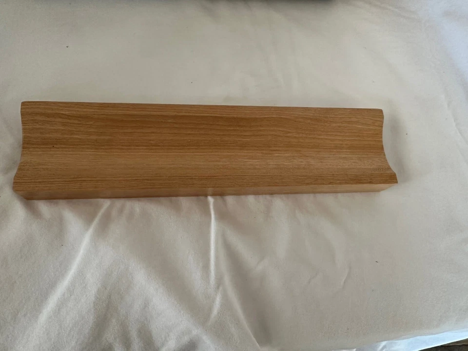 10" White & Grey Marble Rolling Pin with Wood Handles and Base - Изображение 4 из 4