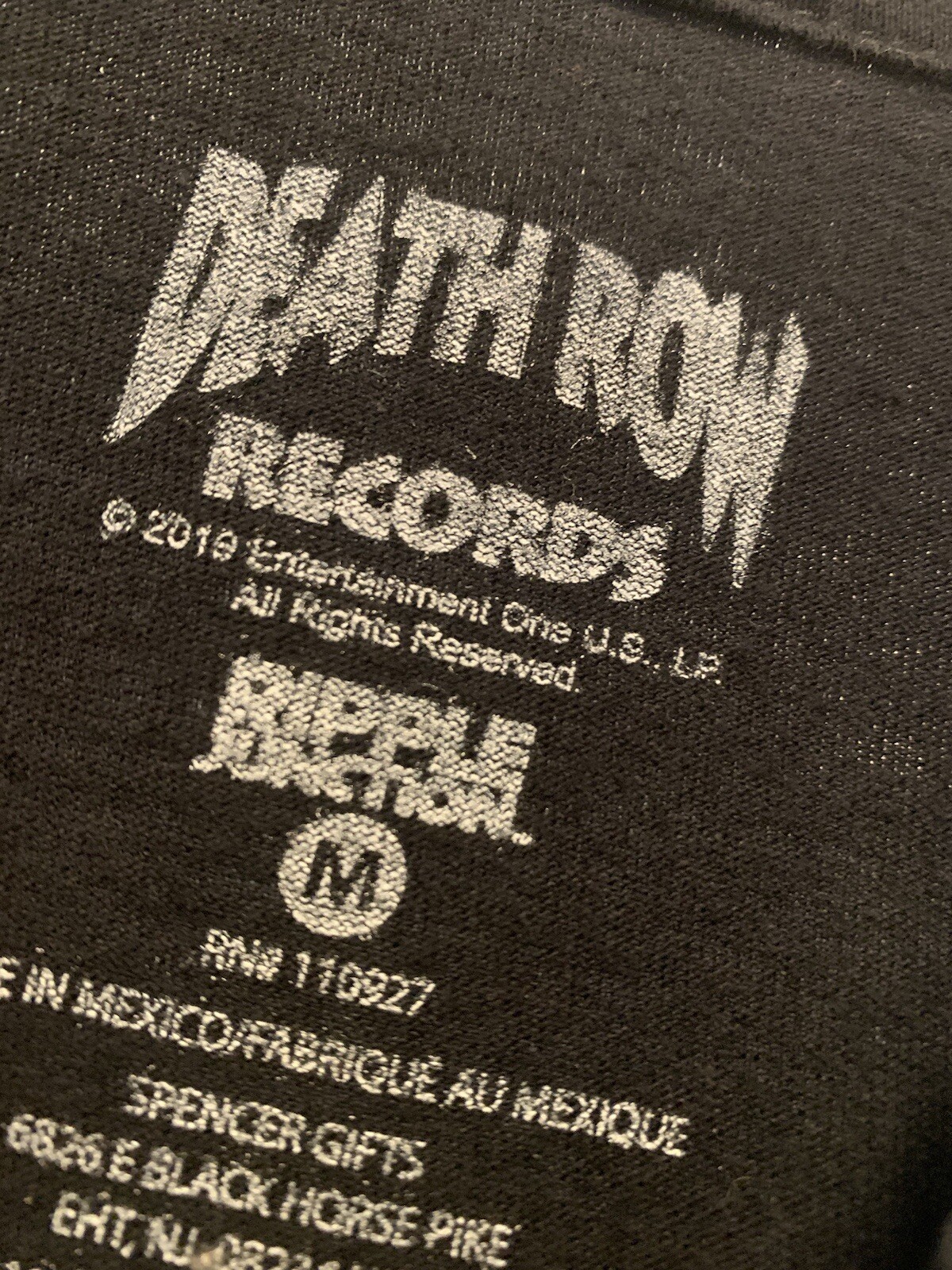 FILA T shirt Death Row Records manica corta grafica completa MEDIA