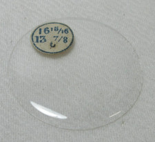 GLASS POCKET WATCH CRYSTAL HUNTER CASE SIZE 16 15/16 H 6 REPLACEMENT PART 165