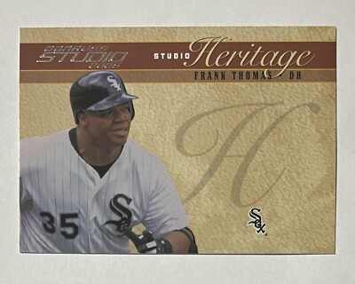 Frank Thomas 2005 Donruss Studio STUDIO HERITAGE Card #SH-6 - 0679/1000