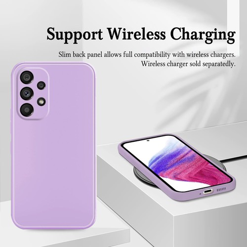 Custodia telefono silicone liquido per Samsung Galaxy S22 Note 20 A13 A53 A52S custodia gel - Foto 76 di 120