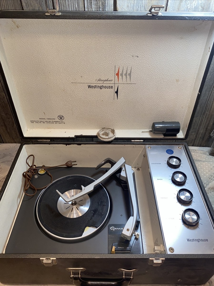 VINTAGE WESTINGHOUSE STEREOPHONIC PLAYER MODEL H88ACS1 GARRARD | eBay