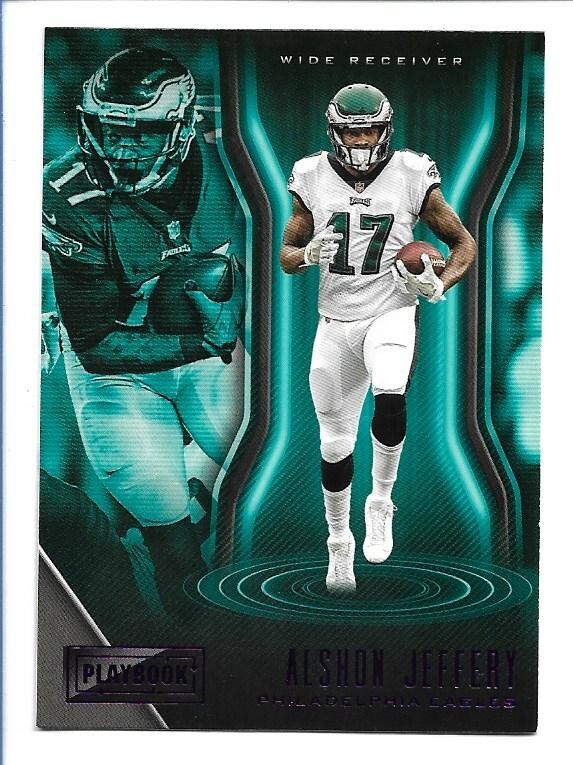 Alshon Jeffery 2018 Playbook Purple #51   Philadelphia Eagles