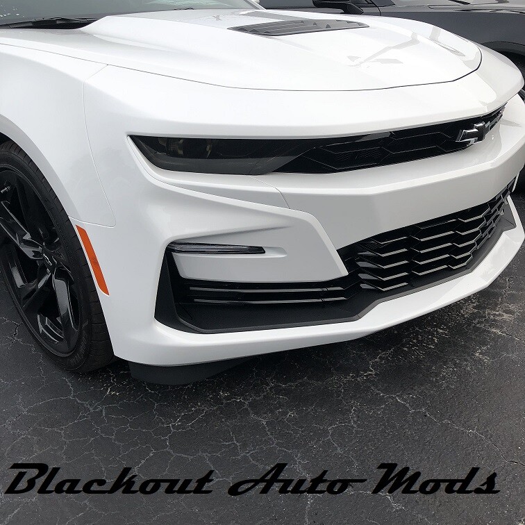 20192024 Camaro Smoked Headlight Blackout Kit Protective Vinyl Overlay
